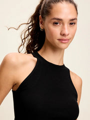 CloudLite High-Neck Racerback Tank Top