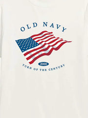 Heritage 2000 Flag Graphic T-Shirt for Men