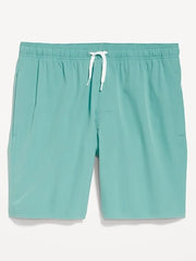 Printed Swim Trunks -- 7-inch inseam