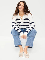 Lattice Ballet Flats