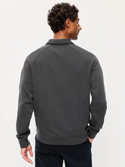 Workwear Collared Fleece Chore Pullover