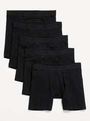 Soft-Washed Boxer-Brief 5-Pack -- 6.25-inch inseam