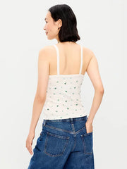 Button-Down Cami Tank Top