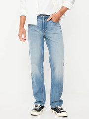 Structured Loose Non-Stretch Jeans