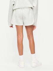 High-Waisted Bounce Fleece Shorts for Girls