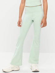 High-Waisted StudioSmooth Flared Leggings for Girls