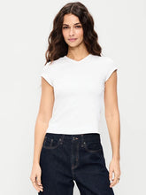 Snug High V-Neck T-Shirt