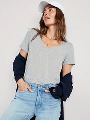 Luxe Slub-Knit T-Shirt