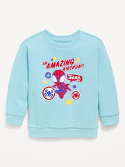 Marvel™ Spider-Man Oversized Graphic Sweatshirt for Toddler Boys