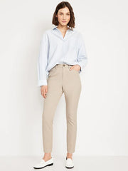 High-Waisted Uniform Skinny Pants