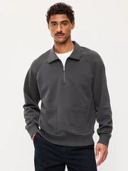 Workwear Collared Fleece Chore Pullover