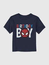 Marvel Universe Classic Birthday Icon Spiderman Graphic T-Shirt for Toddler