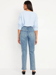 Curvy High-Waisted OG Straight Ankle Jeans