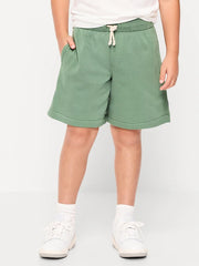 Fleece Jogger Shorts for Boys (At Knee)