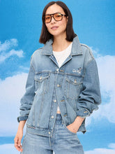 Old Navy x Disney Mickey Mouse Denim Trucker Jacket for Adults