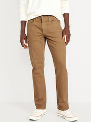 Straight Five-Pocket Built-In Flex Pants