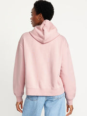 Logo Zip Hoodie Sweatshirt