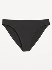 Mid-Rise Bikini Swim Bottoms