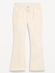Slim French-Terry Flare-Leg Sweatpants for Girls