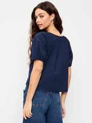 Airy Button-Down Top