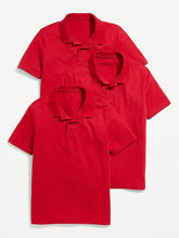 School Uniform Polo Shirt 3-Pack for Boys
