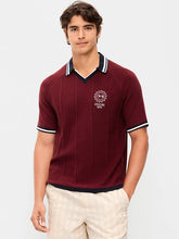 Rugby-Style Sweater Polo