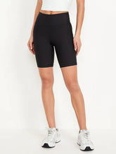 High-Waisted PowerSoft Biker Shorts -- 8-inch inseam