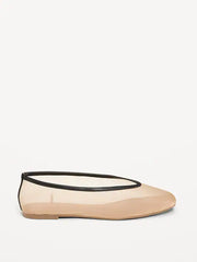 Mesh Ballet Flats for Women