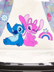 Disney© Stitch and Angel Clear Backpack for Girls