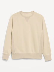 Oversized Heavyweight Crew-Neck Sweatshirt