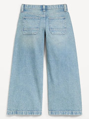 Low-Rise Baggy Wide-Leg Jeans for Girls