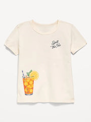 Short-Sleeve Graphic T-Shirt for Girls
