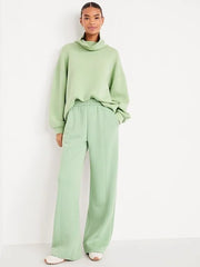 Bounce Fleece Funnel Neck Tunic