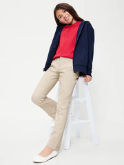 School Uniform Bootcut Pants for Girls