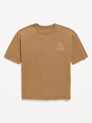 Oversized Short-Sleeve Graphic T-Shirt for Boys
