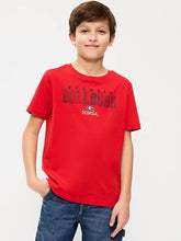 College Graphic Gender-Neutral T-Shirt for Kids