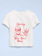 Old Navy x Marvel Spider-Man Graphic Ringer T-Shirt for Toddler Boys