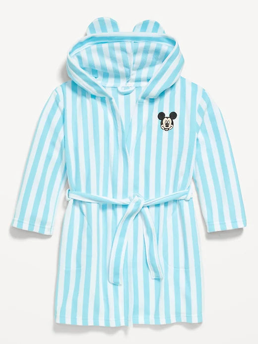 Disney© Cozy Microfleece Unisex Hooded Robe for Toddler & Baby