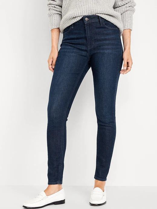 High-Waisted Wow Skinny Jeans