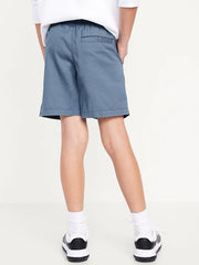 Twill Non-Stretch Jogger Shorts for Boys Above Knee