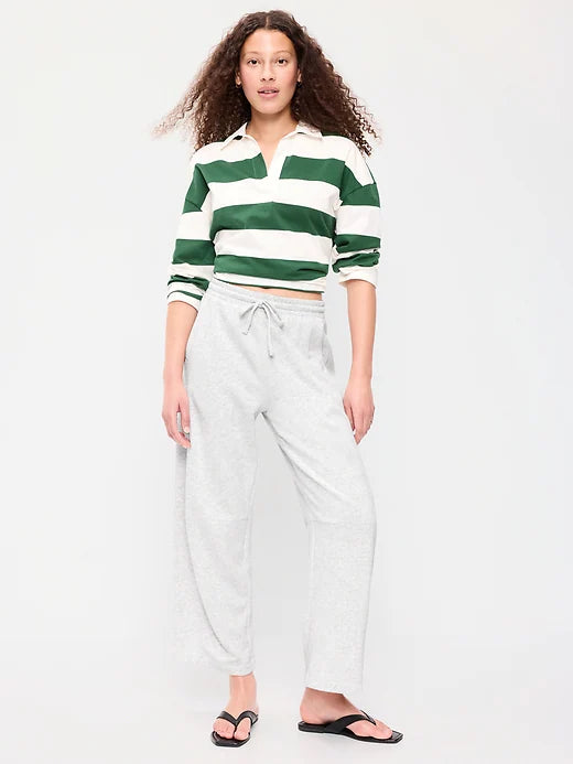 Mid-Rise SoComfy Barrel Sweatpants