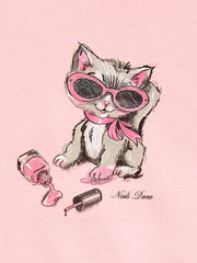 Short-Sleeve Graphic T-Shirt for Girls