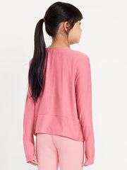CloudMotion Long-Sleeve Performance T-Shirt for Girls