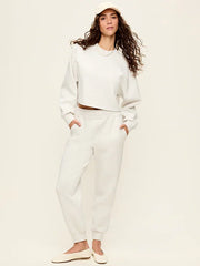 High-Waisted Bounce Fleece Jogger Sweatpants