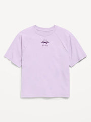 Oversized Short-Sleeve Graphic T-Shirt for Girls