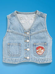 Old Navy x Pixar Toy Story Western Denim Vest for Toddler Girls
