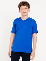 Oversized Collared Soccer Jersey T-Shirt for Boys