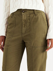 Mid-Rise Flare Pants
