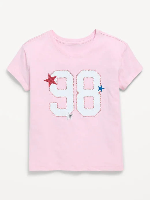 Short-Sleeve Graphic T-Shirt for Girls