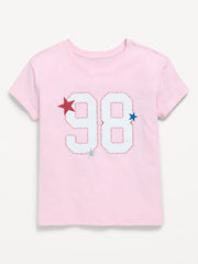 Short-Sleeve Graphic T-Shirt for Girls